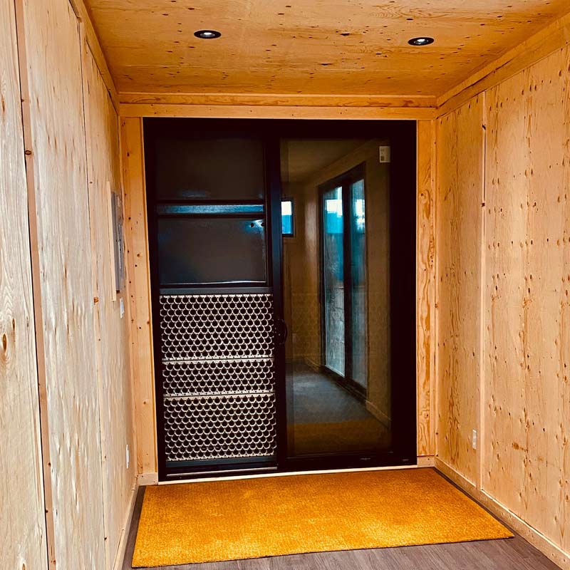 Shipping Container Interior